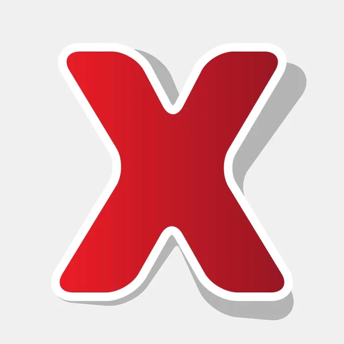 Framed Print : Letter x Sign Design Template Element New Letter X sign design template element Framed Print : Letter x Sign Design Template Element New Letter X sign design template element