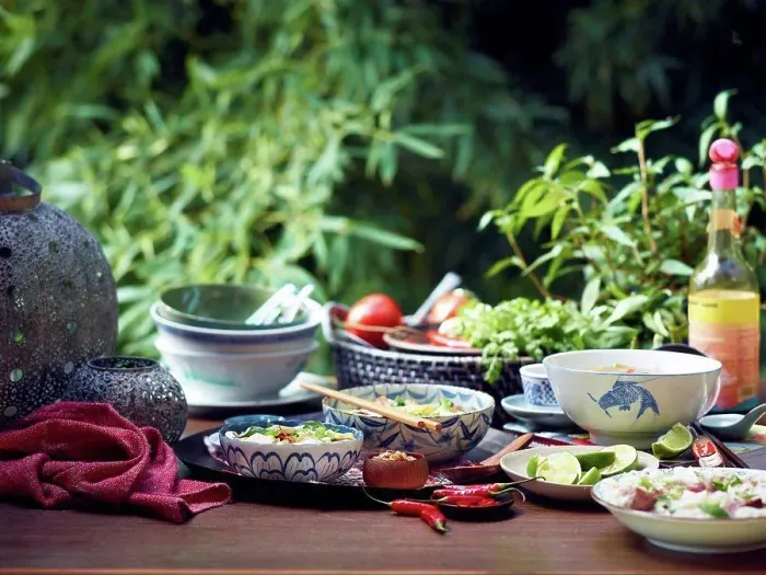 Framed Print : Still life of vietnamese starters Framed Print : Still life of vietnamese starters