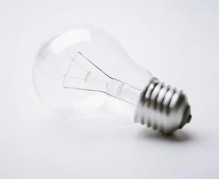 Framed Print : A lightbulb Framed Print : A lightbulb