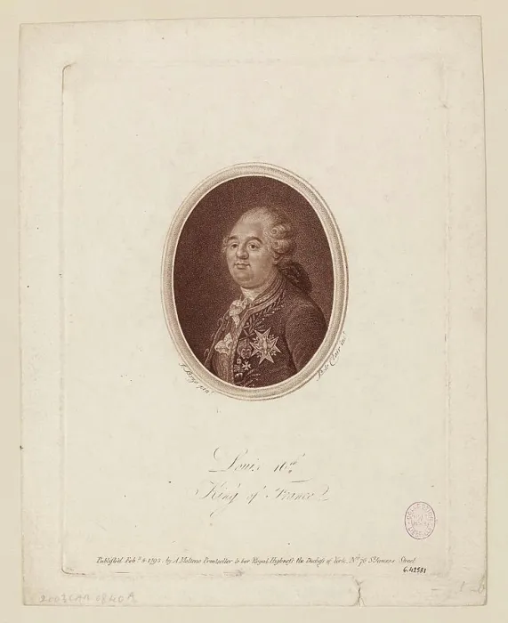 Framed Print : Louis 16th / King of France Framed Print : Louis 16th / King of France