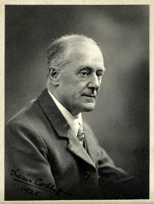 Framed Print : Louis Cobbett. Photograph, 1925 Framed Print : Louis Cobbett. Photograph, 1925
