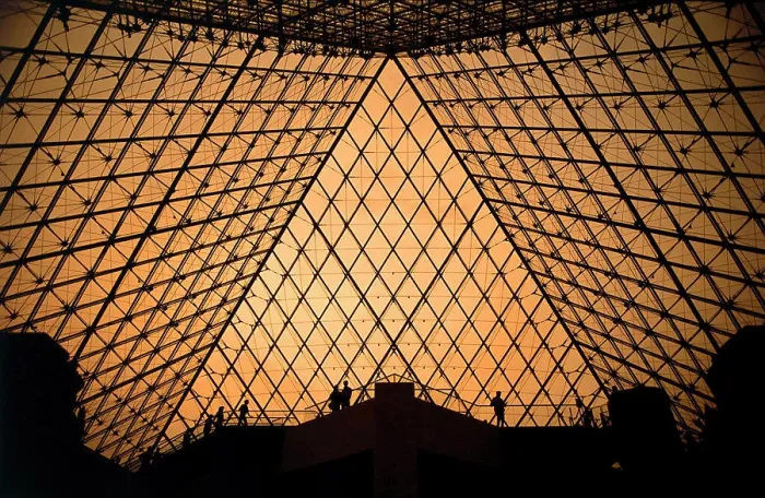 Framed Print : Louvre Paris France