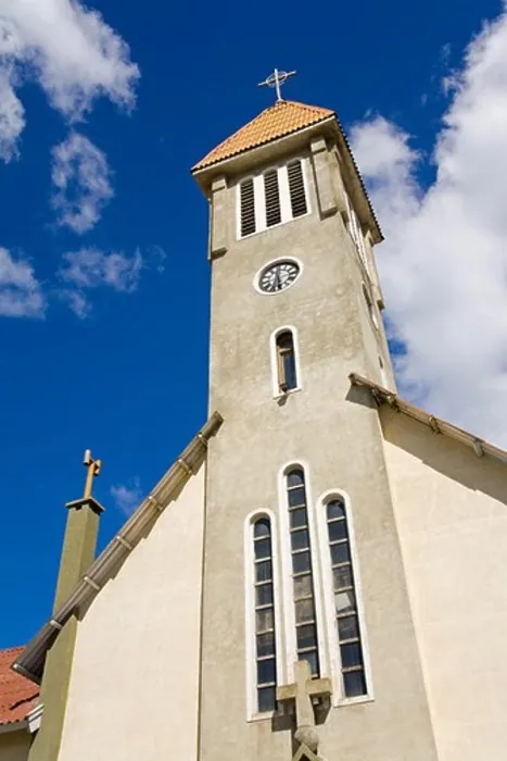 Framed Print : Low angle view of a church, La Merced Church Framed Print : Low angle view of a church, La Merced Church
