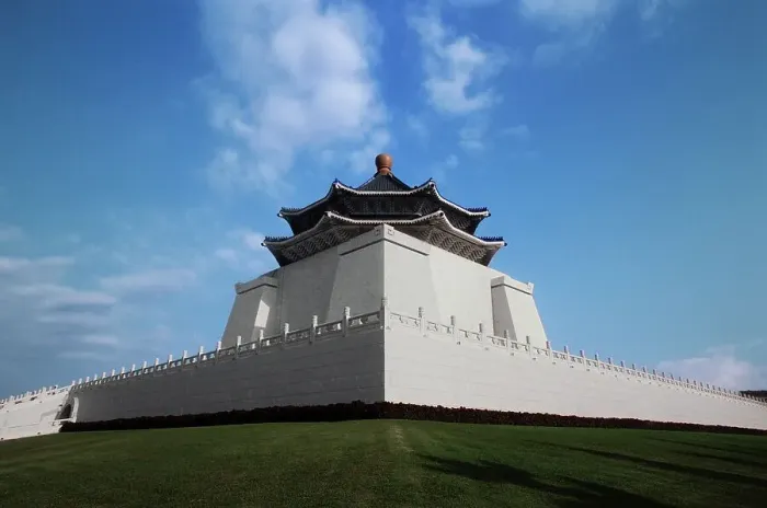 Framed Print : Low angle view of a memorial, Chiang Kaishek Memorial Hall