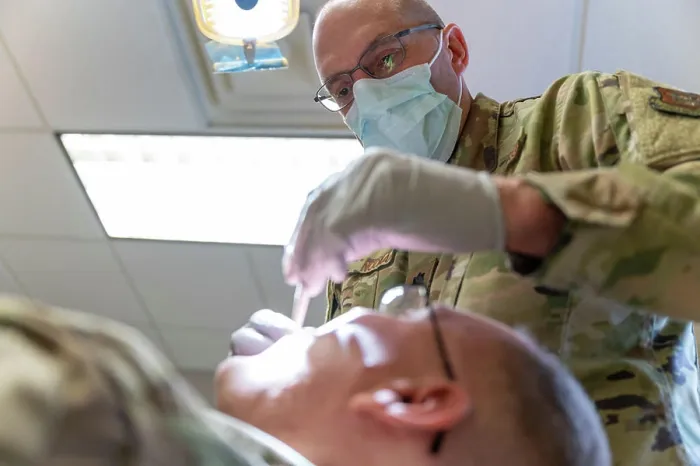 Framed Print : Lt. Col. Sean Noonan, a 911th Aeromedical Staging Squadron dentist Framed Print : Lt. Col. Sean Noonan, a 911th Aeromedical Staging Squadron dentist