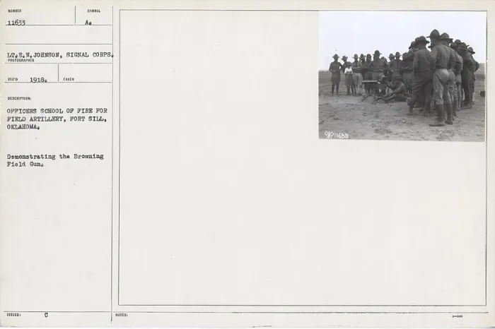 Framed Print : LT.E.N. Johnson, a Signal Corps photographer
