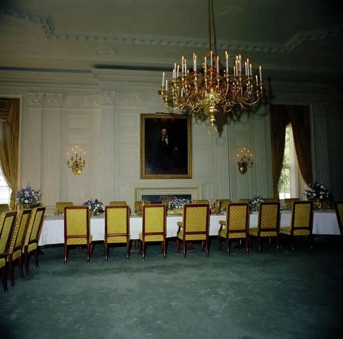 Framed Print : Luncheon in honor of Urho Kekkonen Framed Print : Luncheon in honor of Urho Kekkonen