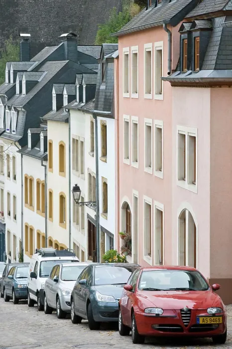 Framed Print : Luxembourg, Luxembourg City, Grund neighborhood. (Editorial Usage Only) Framed Print : Luxembourg, Luxembourg City, Grund neighborhood. (Editorial Usage Only)