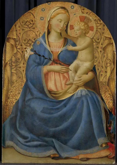 Framed Print : Madonna of Humility, Fra Angelico, c. 1440 Framed Print : Madonna of Humility, Fra Angelico, c. 1440