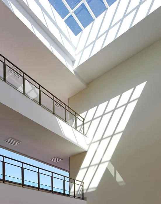 Framed Print : Main atrium detail. The British School Rio de Janeiro, Rio de Janeiro, Brazil. Architect: John McAslan & Partners, 2017 Framed Print : Main atrium detail. The British School Rio de Janeiro, Rio de Janeiro, Brazil. Architect: John McAslan & Partners, 2017