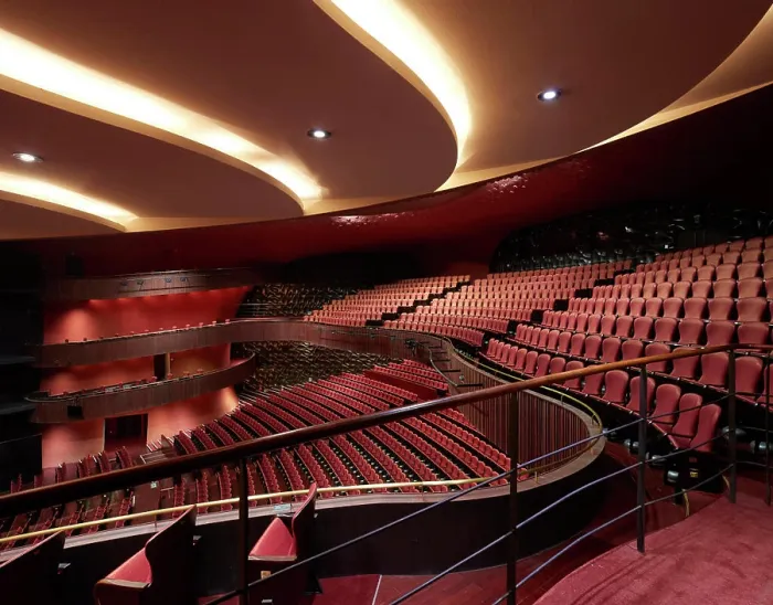 Framed Print : Main auditorium space. National Taichung Theater, Taichung, China. Architect: Toyo Ito, 2016 Framed Print : Main auditorium space. National Taichung Theater, Taichung, China. Architect: Toyo Ito, 2016