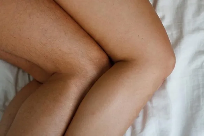 Framed Print : Man and woman side by side in bed Framed Print : Man and woman side by side in bed
