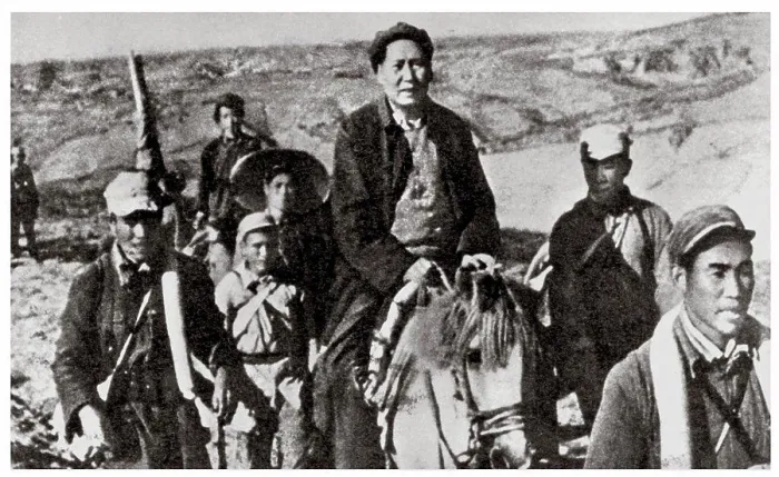Framed Print : Mao Zedong (Chinese communist leader) during the Long march 1937 Framed Print : Mao Zedong (Chinese communist leader) during the Long march 1937