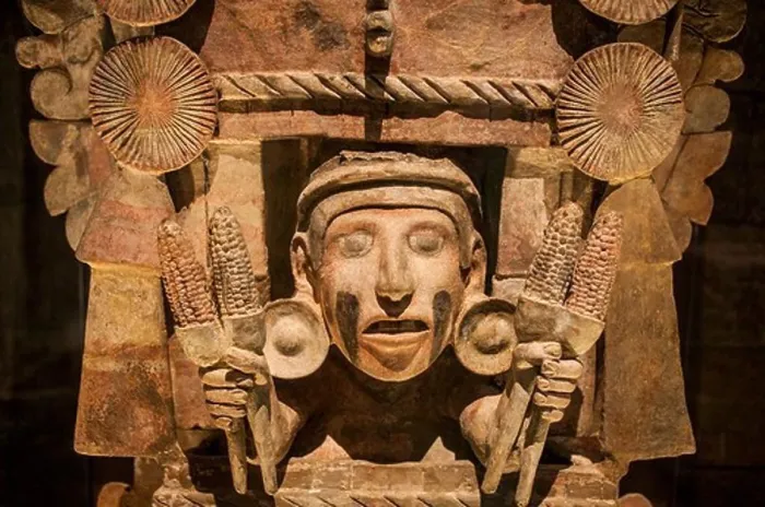 Framed Print : Mask, Goddess of the Corn, National Museum of Anthropology. Mexico City. Mexico