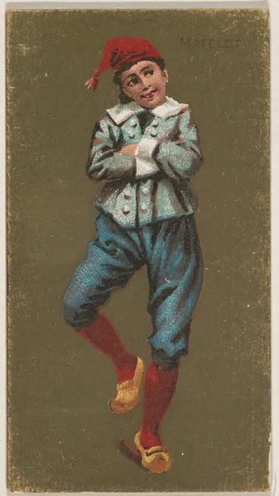 Framed Print : Matelot, from National Dances (N225)