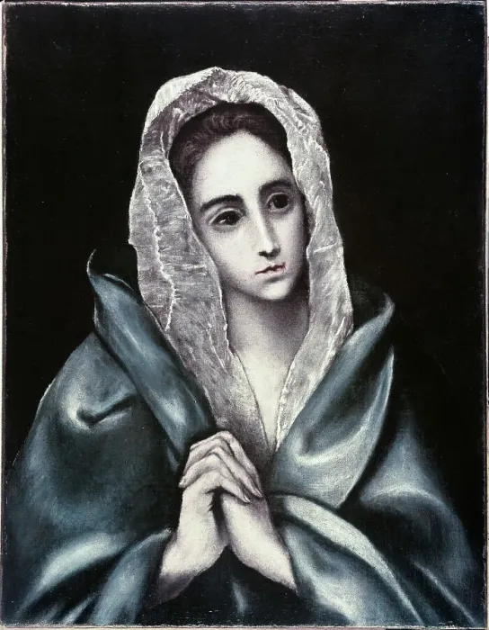 Framed Print : Mater Dolorosa by El Greco