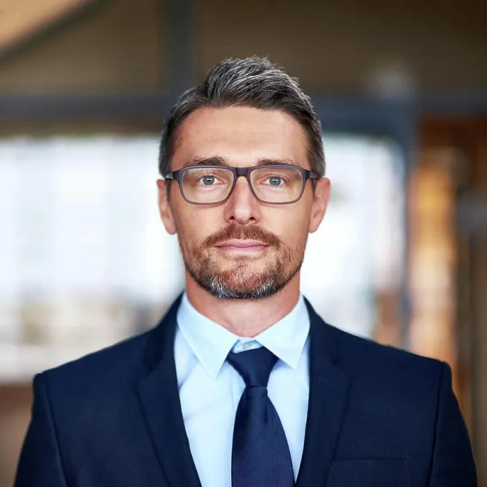 Framed Print : Mature businessman, portrait and confidence in office with pride for employee in finance company Framed Print : Mature businessman, portrait and confidence in office with pride for employee in finance company