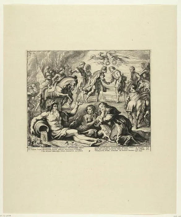 Framed Print : The meeting of the two Ferdinands in Nördlingen; entry from Ferdinand in Antwerp in 1635 (no) Framed Print : The meeting of the two Ferdinands in Nördlingen; entry from Ferdinand in Antwerp in 1635 (no)