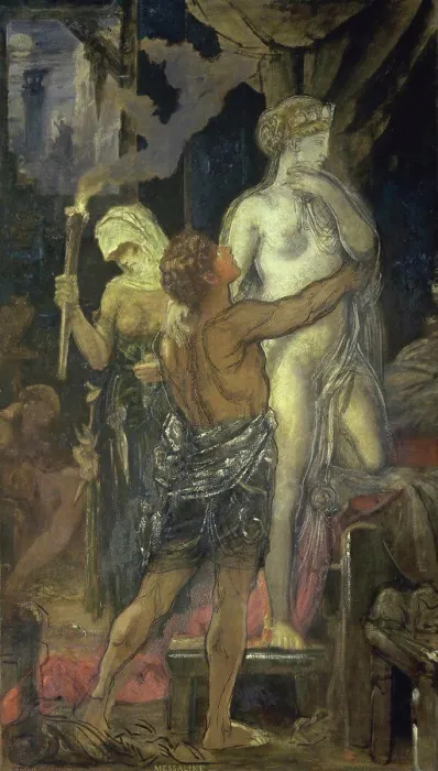 Framed Print : Messalina (Messaline) Gustave Moreau (1826-1898 / French) Musee Gustave Moreau, Paris Framed Print : Messalina (Messaline) Gustave Moreau (1826-1898 / French) Musee Gustave Moreau, Paris
