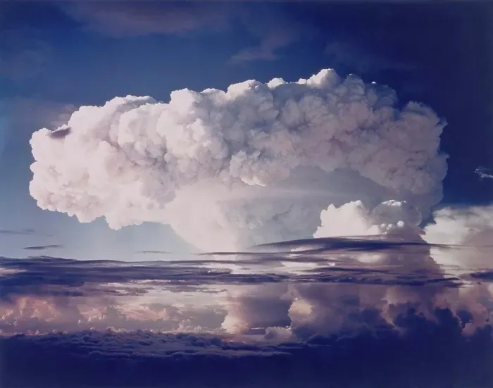 Framed Print : The MIKE shot was the first thermonuclear test Framed Print : The MIKE shot was the first thermonuclear test