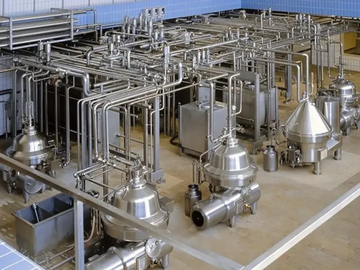 Framed Print : Milk Processing Plant Framed Print : Milk Processing Plant