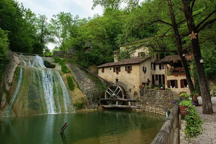Framed Print : Molinetto della Croda, old water mill in the province of Treviso Framed Print : Molinetto della Croda, old water mill in the province of Treviso