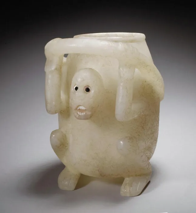Framed Print : Monkey Vessel 10th-13th century Mixtec The ancient Mexicans used many kinds of stone for the manufacture of ritual Framed Print : Monkey Vessel 10th-13th century Mixtec The ancient Mexicans used many kinds of stone for the manufacture of ritual