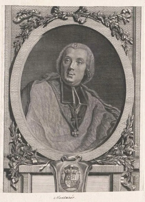 Framed Print : Montazet, Antoine de Malvin de Framed Print : Montazet, Antoine de Malvin de