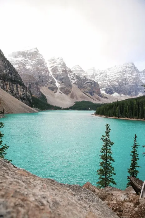 Framed Print : Moraine Lake in Banff Albera Framed Print : Moraine Lake in Banff Albera