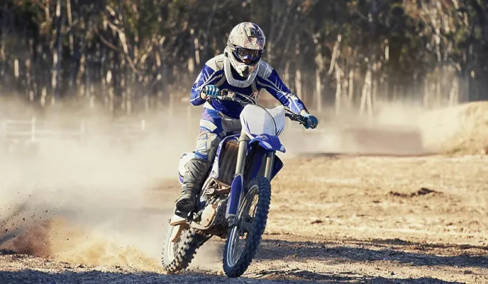 Framed Print : Motorcycle, action and speed with person riding on dirt track Framed Print : Motorcycle, action and speed with person riding on dirt track