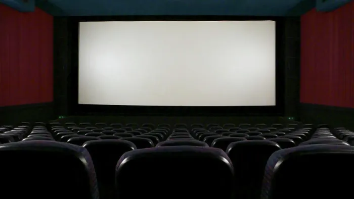 Framed Print : An empty movie theater, Cape Town, South Africa Framed Print : An empty movie theater, Cape Town, South Africa