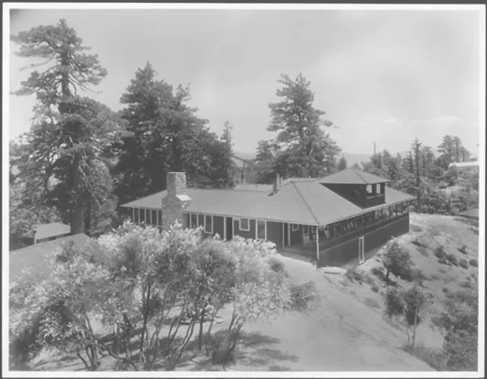Framed Print : MT. WILSON HOTEL Framed Print : MT. WILSON HOTEL