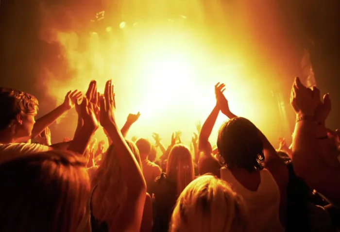 Framed Print : Music, concert and crowd with light Framed Print : Music, concert and crowd with light