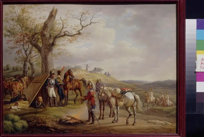 Framed Print : Napoleon's invasion of Russia, Adam Albrecht Framed Print : Napoleon's invasion of Russia, Adam Albrecht