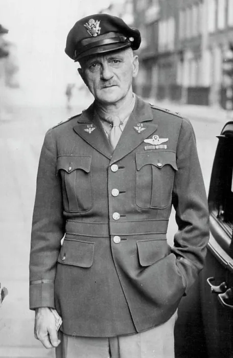 Framed Print : New U.S. Air Chief In London -- Major-General Carl Spaatz Framed Print : New U.S. Air Chief In London -- Major-General Carl Spaatz
