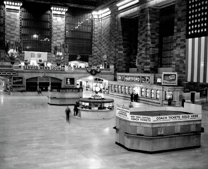Framed Print : New York Night Life -- ***** main waiting room at Grand Central ***** is almost deserted at 3:05 A Framed Print : New York Night Life -- ***** main waiting room at Grand Central ***** is almost deserted at 3:05 A