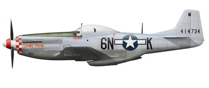 Framed Print : North American P-51D Mustang, nicknamed Baby Mine Framed Print : North American P-51D Mustang, nicknamed Baby Mine