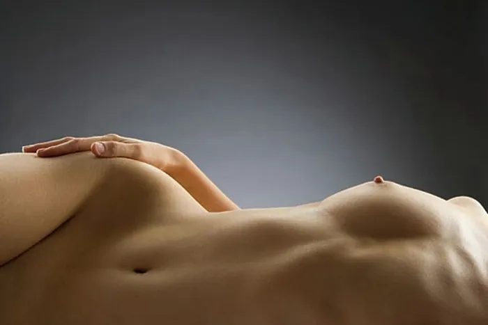 Framed Print : Nude woman