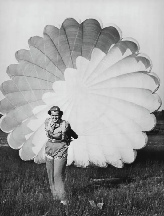 Framed Print : A Nurses Aid Who Also Flies And Parachutes -- Ann Cutler Framed Print : A Nurses Aid Who Also Flies And Parachutes -- Ann Cutler