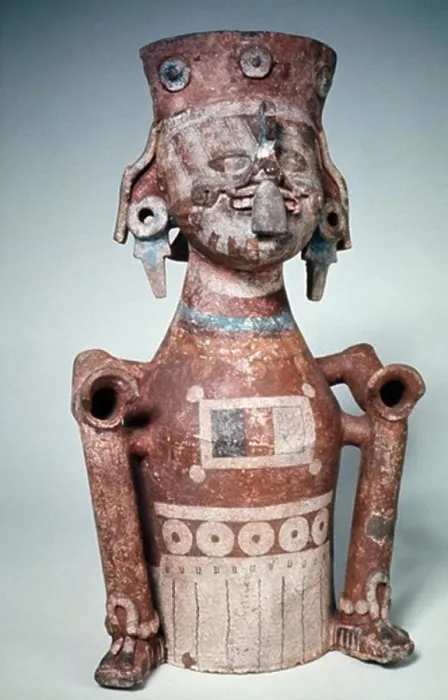 Framed Print : Painted Figure Pre-Columbian Framed Print : Painted Figure Pre-Columbian