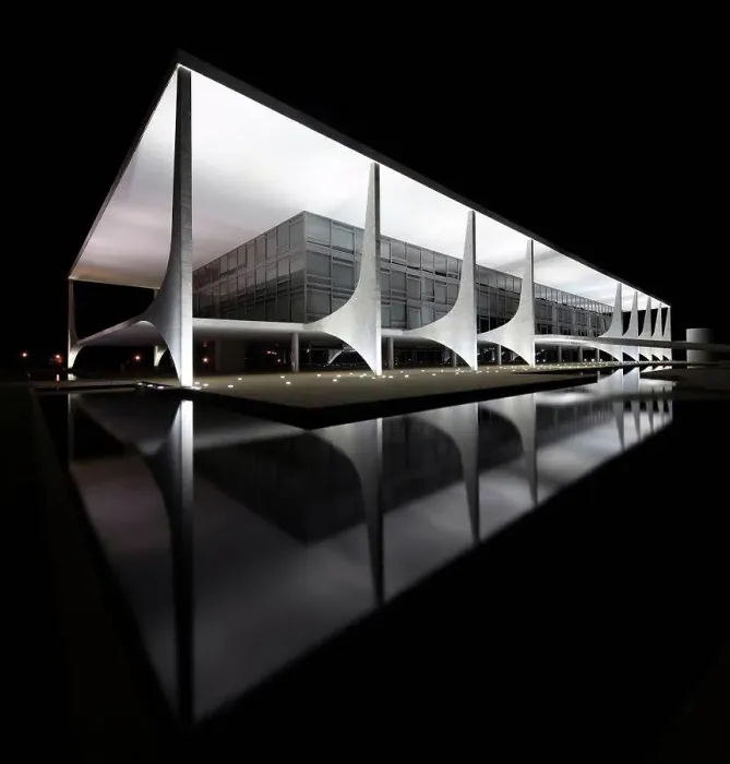 Framed Print : The Palácio do Planalto is the official workplace of the President of Brazil, Brasilia, Brazil Framed Print : The Palácio do Planalto is the official workplace of the President of Brazil, Brasilia, Brazil