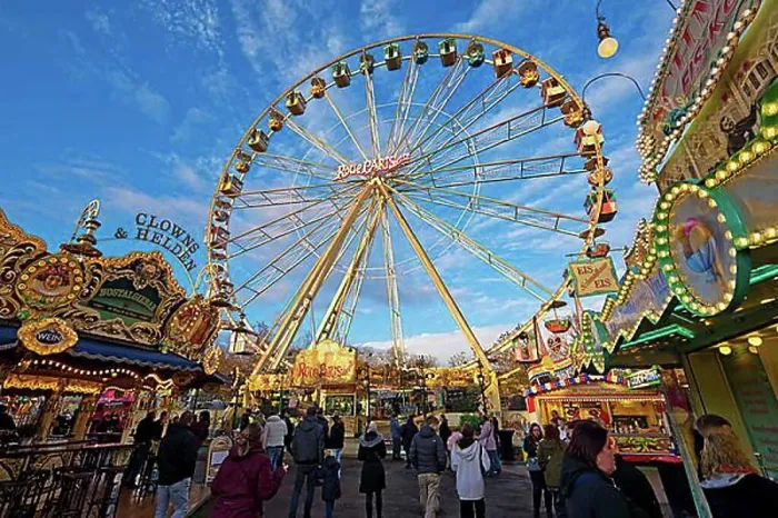 Framed Print : Palmkirmes, largest spring fair in North Rhine-Westphalia, Recklinghausen, Ruhr area, Germany, Europe