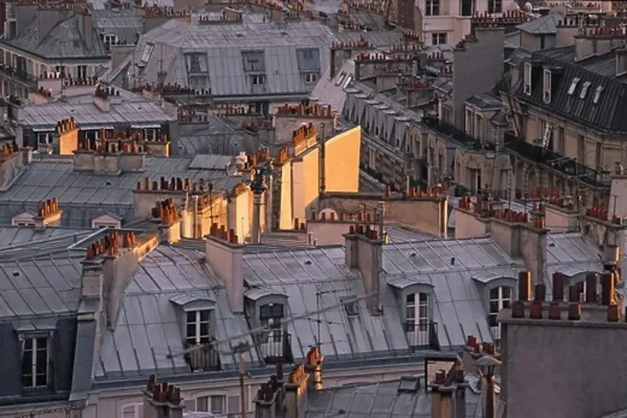 Framed Print : Paris apartments at sunset, rooftops of Paris, romantic, Paris, France Framed Print : Paris apartments at sunset, rooftops of Paris, romantic, Paris, France