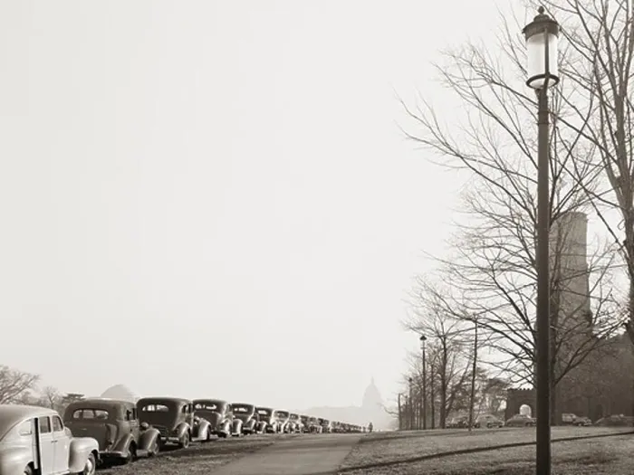 Framed Print : Parked on the National Mall Framed Print : Parked on the National Mall