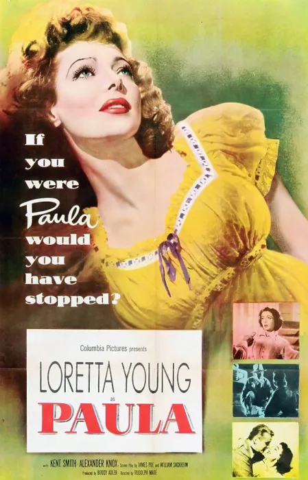 Framed Print : Paula starring Loretta Young a 1952 maternal melodrama that is part thriller, part tearjerker Framed Print : Paula starring Loretta Young a 1952 maternal melodrama that is part thriller, part tearjerker
