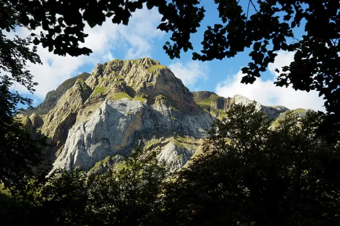 Framed Print : Peak in Aspe Valley, Pyrenees in France Framed Print : Peak in Aspe Valley, Pyrenees in France