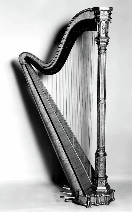 Framed Print : Pedal Harp ca. 1895-1900 Erard et Cie French and English. Pedal Harp 505297 Framed Print : Pedal Harp ca. 1895-1900 Erard et Cie French and English. Pedal Harp 505297