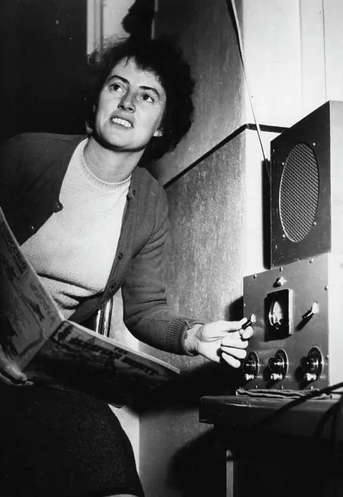 Framed Print : Pedal Wireless Sets - Radio. July 28, 1953