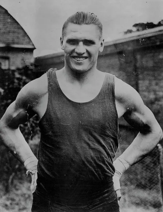 Framed Print : Phil Scott, English Boxer. March 01, 1930. (Photo by Keystone)