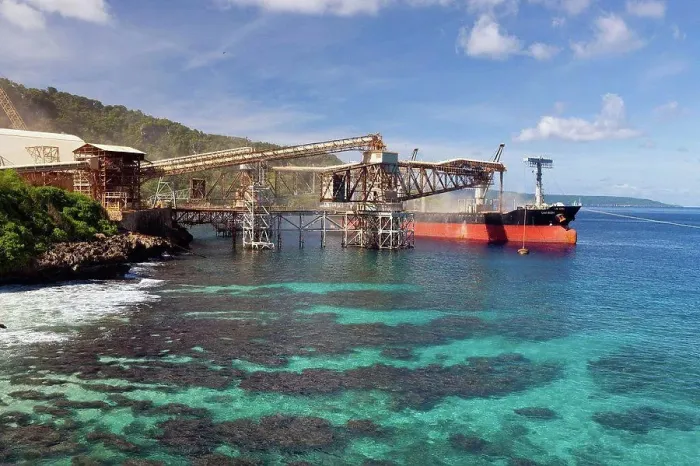 Framed Print : Phosphat Loading Wharf, Flying Fish Cove, Christmas Island, Australia Framed Print : Phosphat Loading Wharf, Flying Fish Cove, Christmas Island, Australia